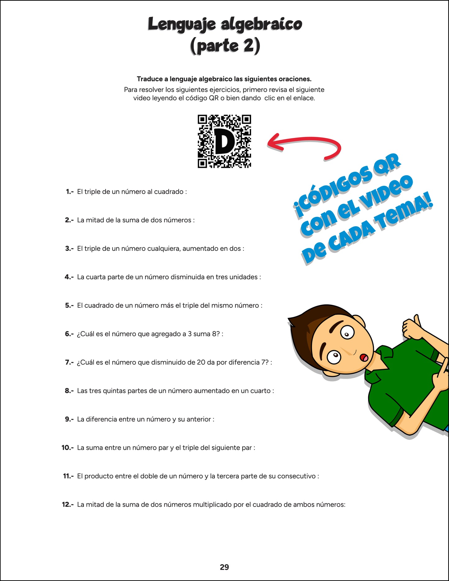 Daniel Carreón's math book for 1st year of Secondary School