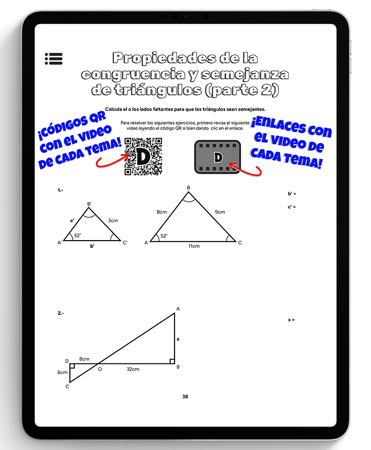 3° Secundaria Libro digital de matemáticas Daniel Carreón