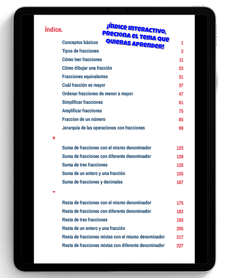 Kit 2° primaria + fracciones
