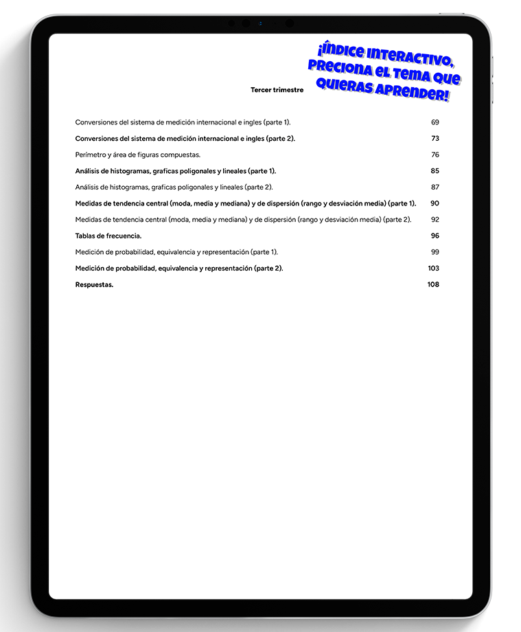 2° Secundaria Libro digital de matemáticas Daniel Carreón