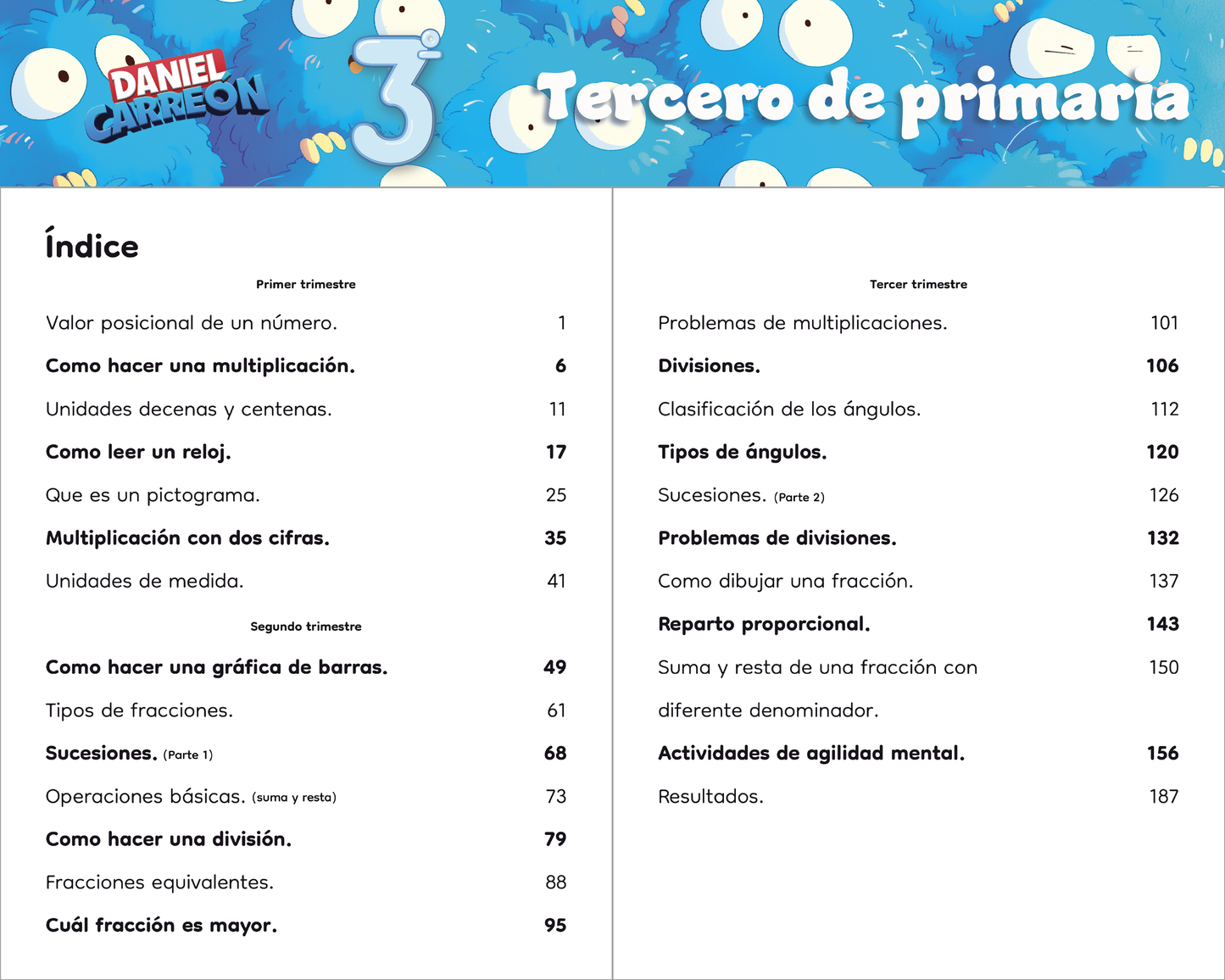 Kit 1,2,3,4 y 5 primaria + fracciones
