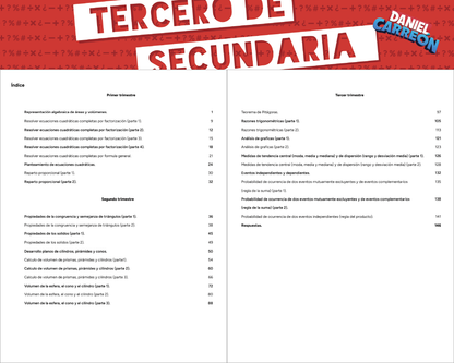 Kit 3° secundaria + fracciones