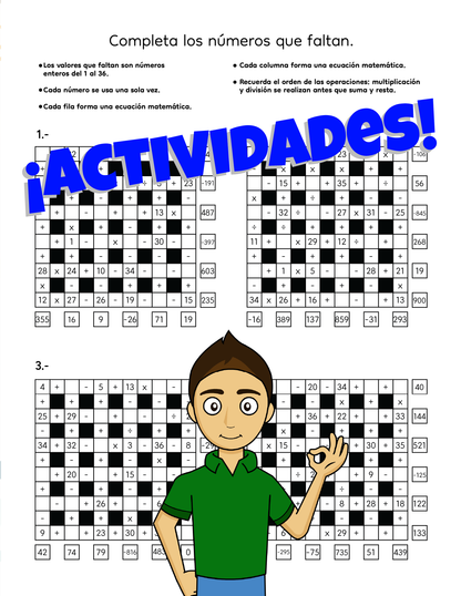 Daniel Carreón's math book for 3rd Third Grade of Primary
