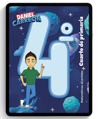 4° Primaria Libro digital de matemáticas Daniel Carreón