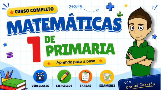 Curso de Matemáticas | 1er grado de primaria