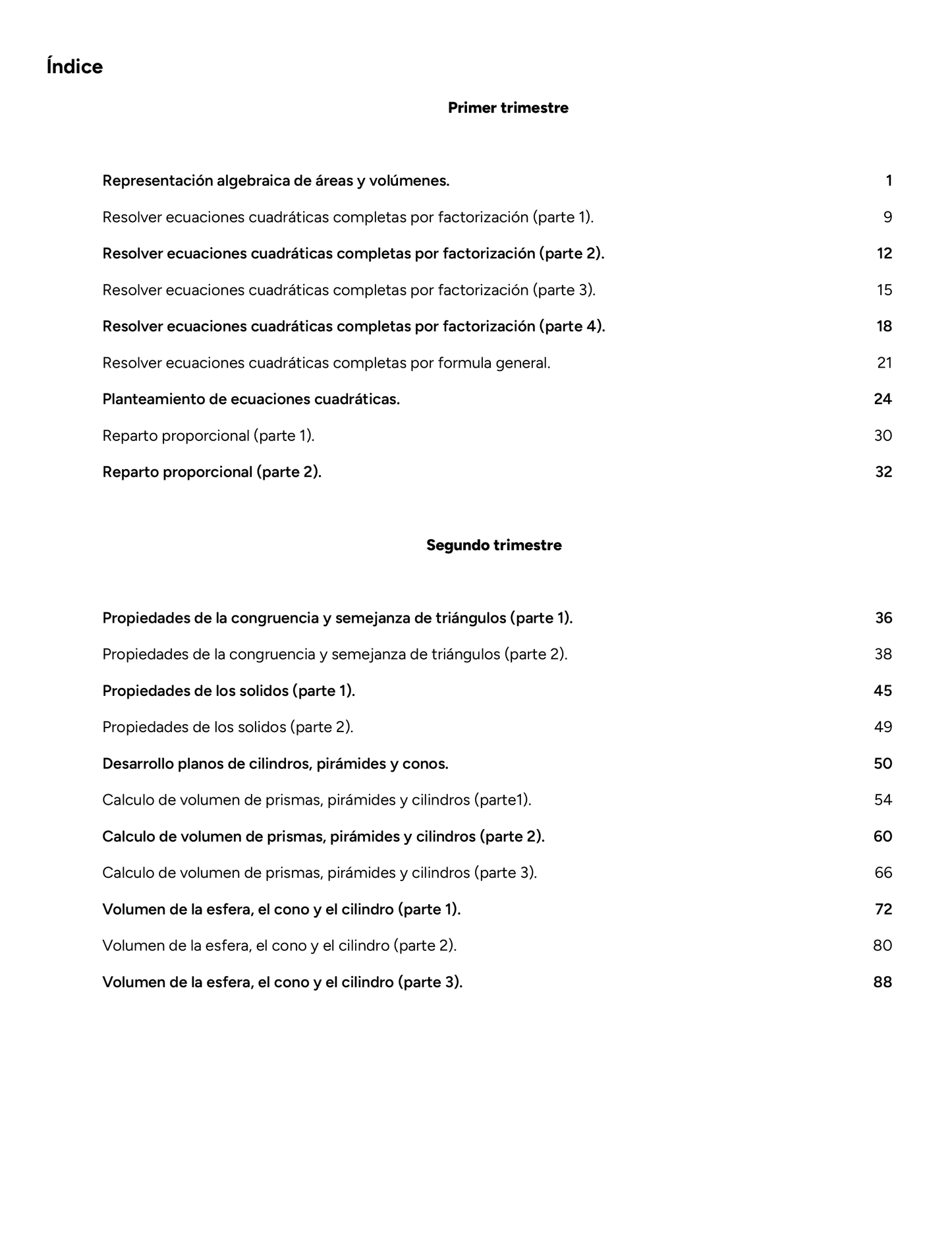 3° Primaria Libro de matemáticas Daniel Carreón