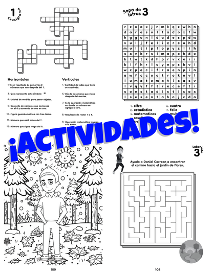 1° Primaria Libro de matemáticas Daniel Carreón