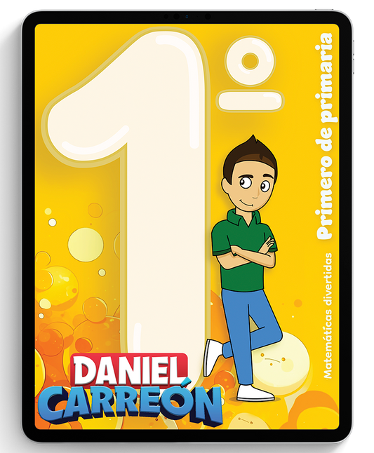 1° Primaria Libro digital de matemáticas Daniel Carreón