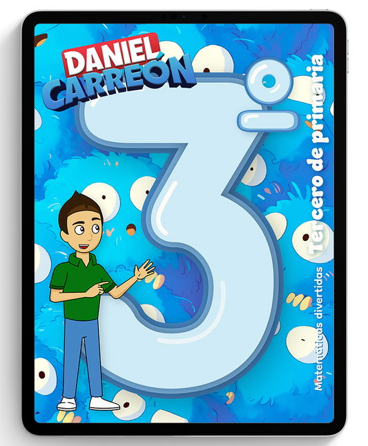 3° Primaria Libro digital de matemáticas Daniel Carreón