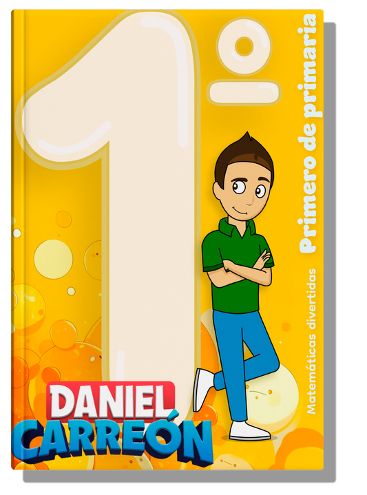 1° Primaria Libro de matemáticas Daniel Carreón
