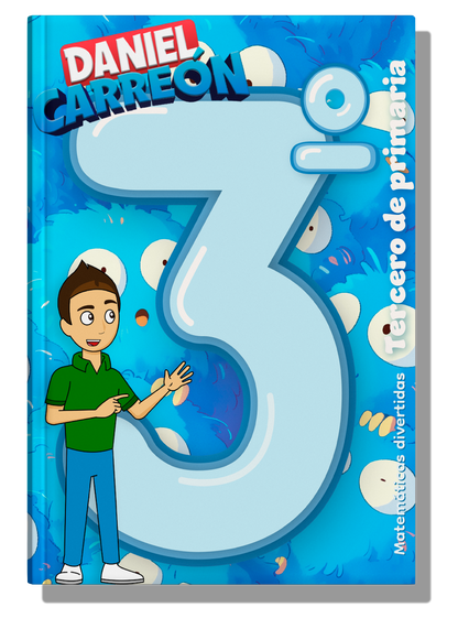 3° Primaria Libro de matemáticas Daniel Carreón
