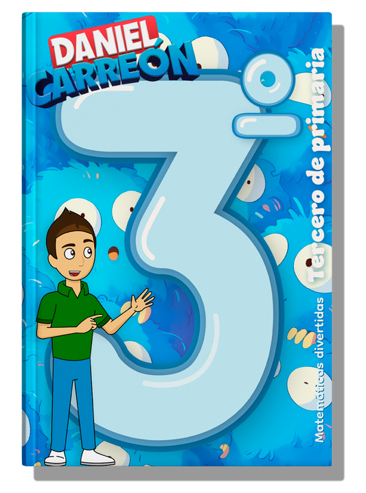 3° Primaria Libro de matemáticas Daniel Carreón