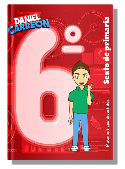 Daniel Carreón's math book for 3rd Third Grade of Primary
