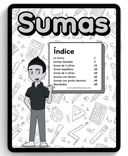 Libro digital de Sumas Daniel Carreon vol. 1