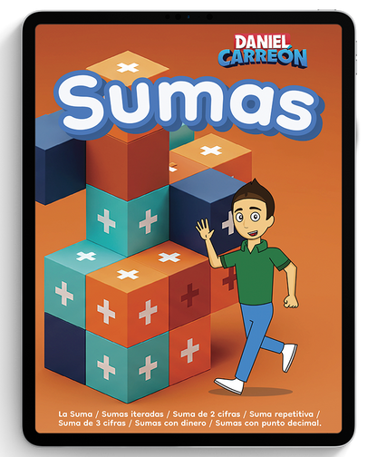 Libro digital de Sumas Daniel Carreon vol. 1