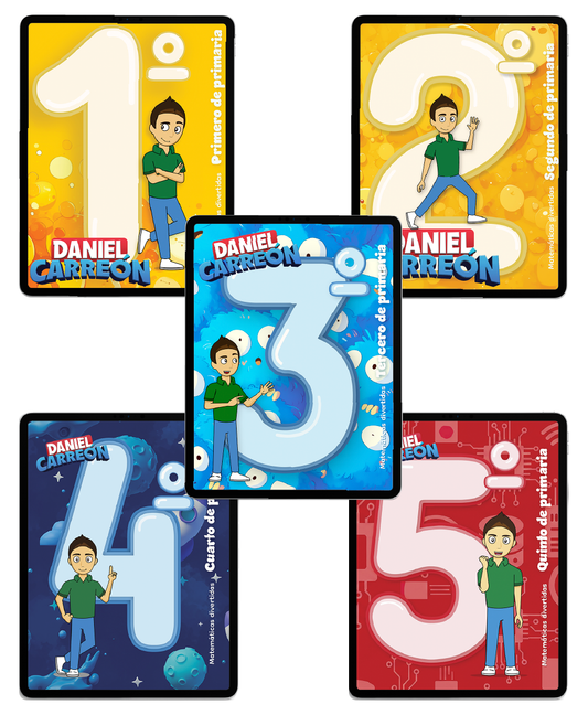 Kit 1,2,3,4 y 5 primaria