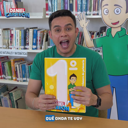 1° Primaria Libro de matemáticas Daniel Carreón