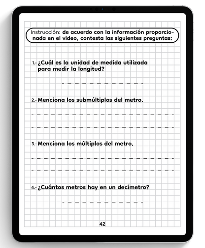 3° Primaria Libro digital de matemáticas Daniel Carreón